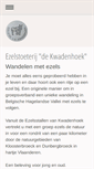 Mobile Screenshot of ezelstoeterij-dekwadenhoek.be