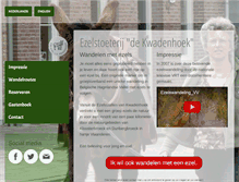 Tablet Screenshot of ezelstoeterij-dekwadenhoek.be